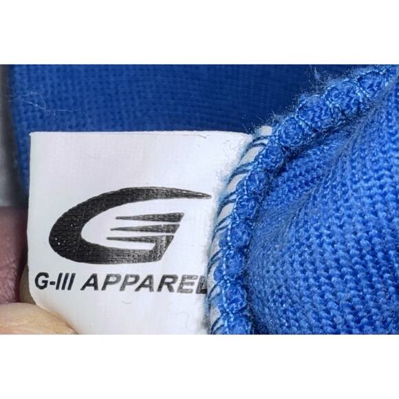 TOUCH ALYSSA MILANO MLB CHICAGO CUBS VELOUR JACKET BLUE Large - Picture 12 of 15